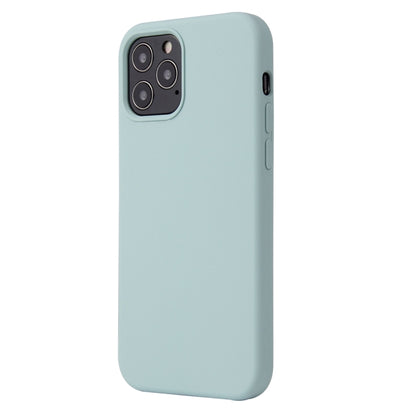 For iPhone 13 mini Solid Color Liquid Silicone Shockproof Protective Case (Emerald Green) - iPhone 13 mini Cases by buy2fix | Online Shopping UK | buy2fix