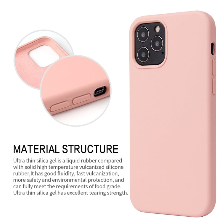 For iPhone 13 mini Solid Color Liquid Silicone Shockproof Protective Case (Lavender Grey) - iPhone 13 mini Cases by buy2fix | Online Shopping UK | buy2fix