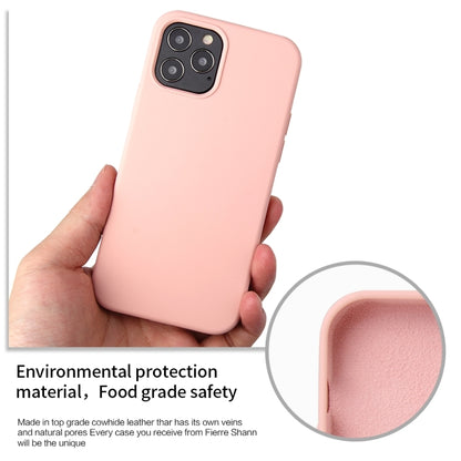 For iPhone 13 mini Solid Color Liquid Silicone Shockproof Protective Case (Sand Pink) - iPhone 13 mini Cases by buy2fix | Online Shopping UK | buy2fix