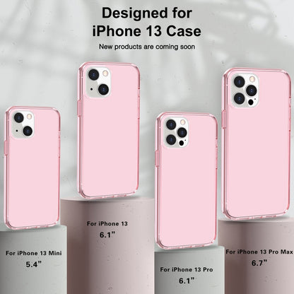 For iPhone 13 Pro Shockproof Terminator Style Transparent Protective Case (Pink) - iPhone 13 Pro Cases by buy2fix | Online Shopping UK | buy2fix