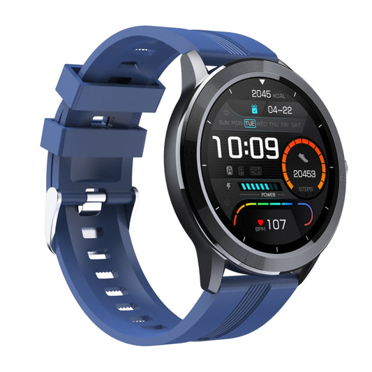 QS29 1.28 inch IPS Screen Bluetooth 5.0 IP67 Waterproof Smart Bracket, Support Sleep Monitoring/Heart Rate Monitoring/Body Temperature Monitoring(Blue) - Smart Wear by buy2fix | Online Shopping UK | buy2fix