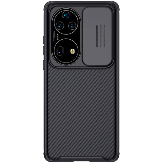 For Huawei P50 Pro NILLKIN Black Mirror Pro Series PC Camshield Full Coverage Dust-proof Scratch Resistant Case(Black) - Mobile Accessories by NILLKIN | Online Shopping UK | buy2fix