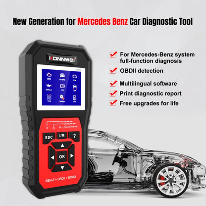 KONNWEI KW460 Car 2.8 inch 12V Lead-acid Battery Tester Fault Diagnosis Instrument - In Car by KONNWEI | Online Shopping UK | buy2fix