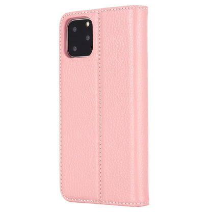 For iPhone 11 Pro Max GEBEI PU+TPU Horizontal Flip Protective Case with Holder & Card Slots(Rose Gold) - iPhone 11 Pro Max Cases by GEBEI | Online Shopping UK | buy2fix