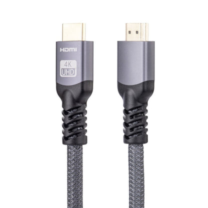 HDMI 2.0 Male to HDMI 2.0 Male 4K Ultra-HD Braided Adapter Cable, Cable Length:2m(Grey) - Cable by buy2fix | Online Shopping UK | buy2fix