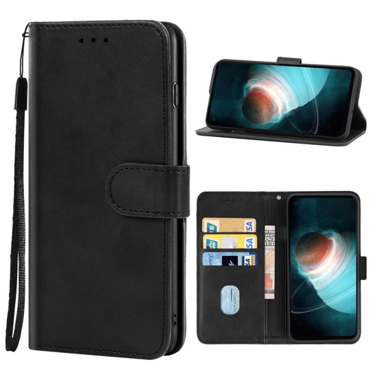 Leather Phone Case For Blackview BL6000 Pro 5G(Black) - Mobile Accessories by buy2fix | Online Shopping UK | buy2fix