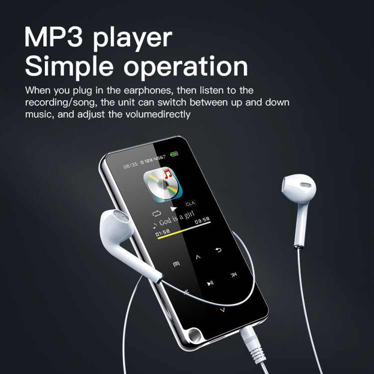 M25 Multifunctional Portable Bluetooth MP3 Player, Capacity:64GB(Black) - Consumer Electronics by buy2fix | Online Shopping UK | buy2fix
