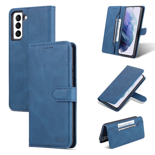 For Samsung Galaxy S22 5G AZNS Dream II Skin Feel Horizontal Flip Leather Case(Blue) - Galaxy S22 5G Cases by AZNS | Online Shopping UK | buy2fix