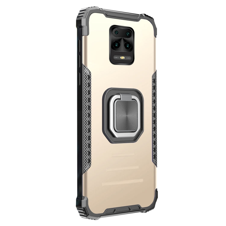 For Xiaomi Redmi Note 9S / Note 9 Pro Aluminum Alloy + TPU Phone Case with Lanyard(Gold) - Xiaomi Cases by buy2fix | Online Shopping UK | buy2fix