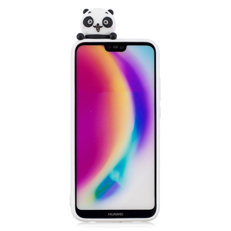 For Huawei P20 Lite Shockproof Cartoon TPU Protective Case(Panda) - Huawei Cases by buy2fix | Online Shopping UK | buy2fix