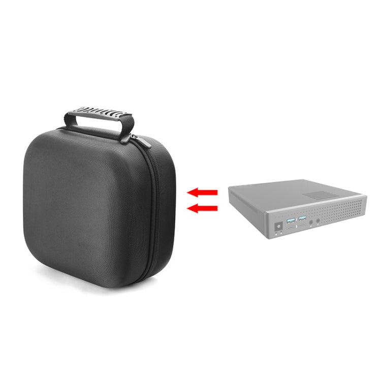 For Topfeel T80M Mini PC Protective Storage Bag(Black) - MINI PC Accessories & Gadgets by buy2fix | Online Shopping UK | buy2fix