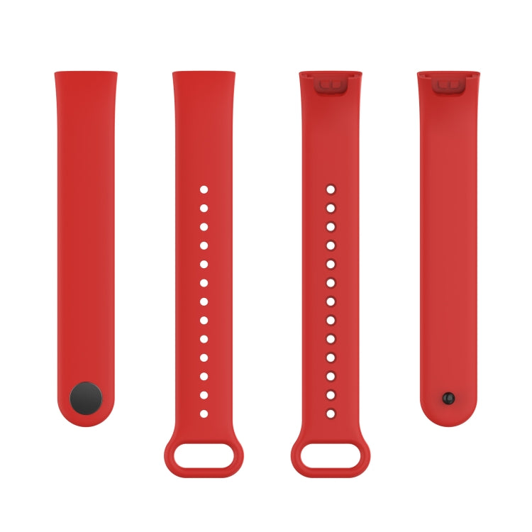 For Xiaomi Redmi Smart Band Pro Silicone Watch Band(Red) - Watch Bands by buy2fix | Online Shopping UK | buy2fix