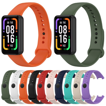 For Xiaomi Redmi Smart Band Pro Silicone Watch Band(Red) - Watch Bands by buy2fix | Online Shopping UK | buy2fix