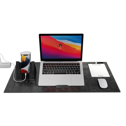 Multifunctional Foldable Phone Bracket Tablet Holder Table Mat(Dark Grey) - Mouse Pads by buy2fix | Online Shopping UK | buy2fix