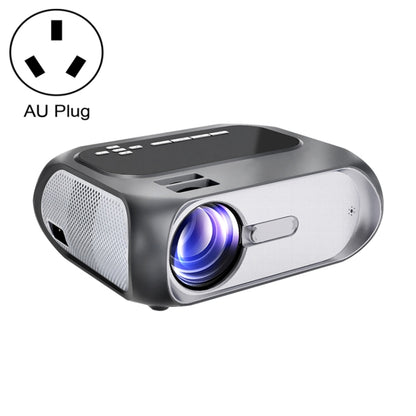 T7i 720P 200 ANSI Home Theater LED HD Digital Projector, Same Screen Version, AU Plug(Silver Grey) - LED Projector by buy2fix | Online Shopping UK | buy2fix