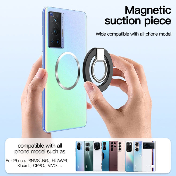 wlons Magnetic 360 Degree Rotatable Mobile Phone Ring Holder(Blue) - Ring Holder by wlons | Online Shopping UK | buy2fix
