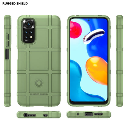 For Xiaomi Redmi Note 11 (Global)/Redmi Note 11S Full Coverage Shockproof TPU Case(Green) - Xiaomi Accessories by buy2fix | Online Shopping UK | buy2fix