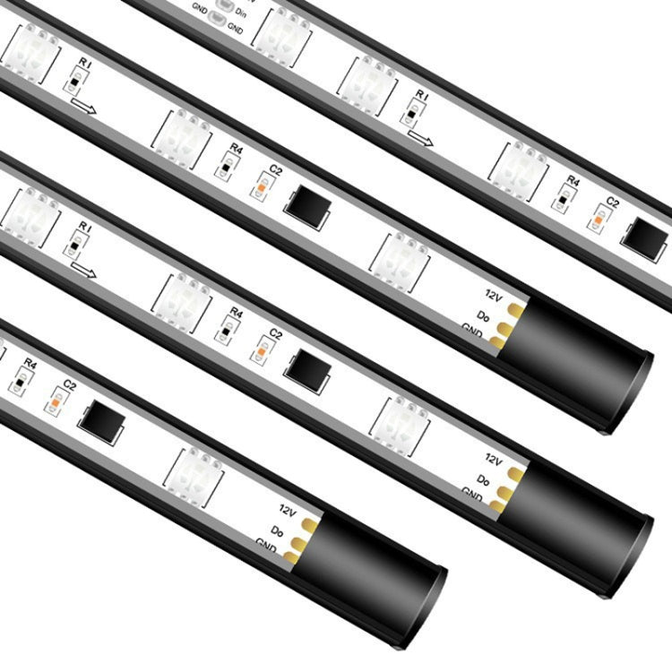 Car Modification Symphony Voice Control LED Chassis Lights, Specification:2 x 90cm + 2 x 120cm - In Car by buy2fix | Online Shopping UK | buy2fix