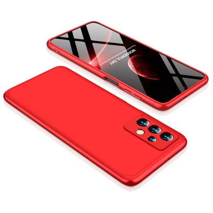 For Samsung Galaxy A23 GKK Three Stage Splicing Full Coverage PC Phone Case(Red) - Galaxy Phone Cases by GKK | Online Shopping UK | buy2fix