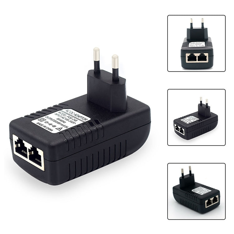 24V 1A Router AP Wireless POE / LAD Power Adapter(EU Plug) - Network Hardware by buy2fix | Online Shopping UK | buy2fix