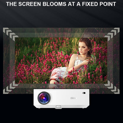 E600S 1920x1080P 400ANSI LCD LED Smart Projector, Same Screen Version, Plug Type:UK Plug - Consumer Electronics by buy2fix | Online Shopping UK | buy2fix