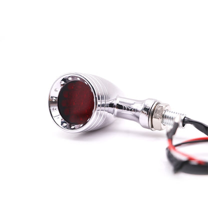 Z006 1 Pair 12V Modified Universal Motorcycle LED Turn Signal(Electroplating) - In Car by buy2fix | Online Shopping UK | buy2fix