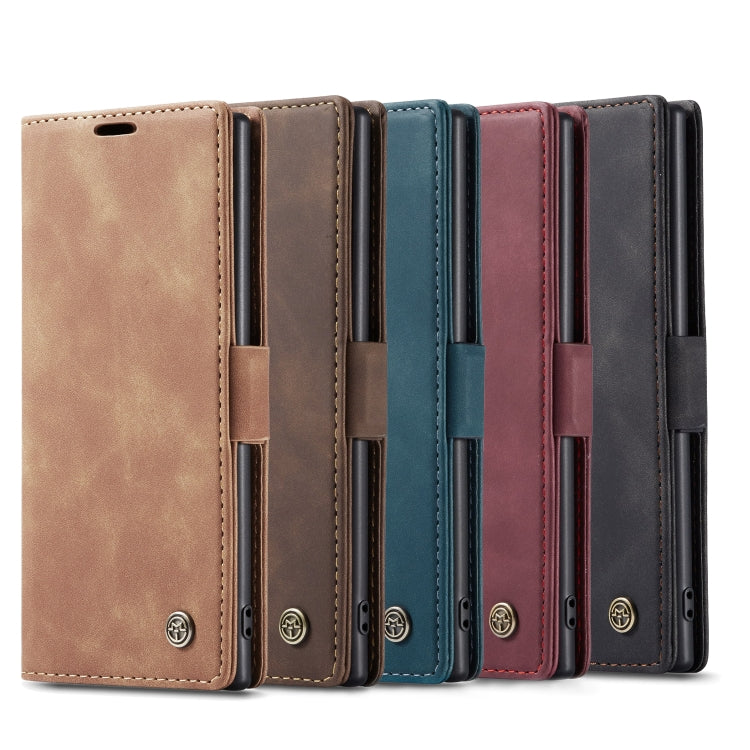 For Galaxy A81 / Note 10 Lite CaseMe Multifunctional Horizontal Flip Leather Case, with Card Slot & Holder & Wallet(Coffee) - Samsung Accessories by CaseMe | Online Shopping UK | buy2fix