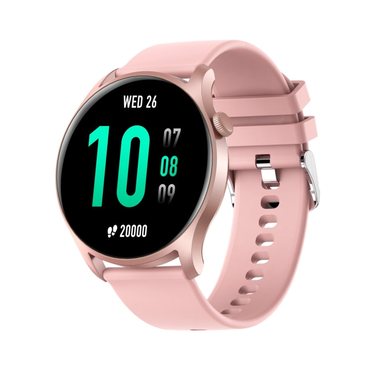 KC08 1.28 inch IPS Screen Smart Wristband, Support Sleep Monitoring/Heart Rate Monitoring(Pink) - Smart Wear by buy2fix | Online Shopping UK | buy2fix