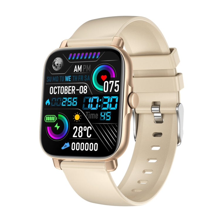 GT30 1.69 inch TFT Screen Smart Watch, TPU Bnad IP67 Waterproof Support Bluetooth Call / Multiple Sports Modes(Gold) - Smart Wear by buy2fix | Online Shopping UK | buy2fix