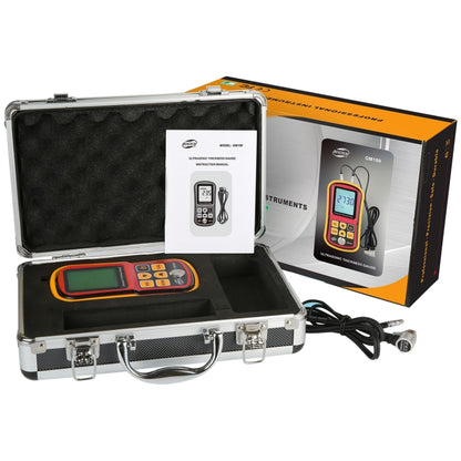 BENETECH GM-100 Ultrasonic Thickness Meter Tester Gauge Velocity 1.2~225mm(Aluminum Box Version) - Coating Thickness Gauge by BENETECH | Online Shopping UK | buy2fix