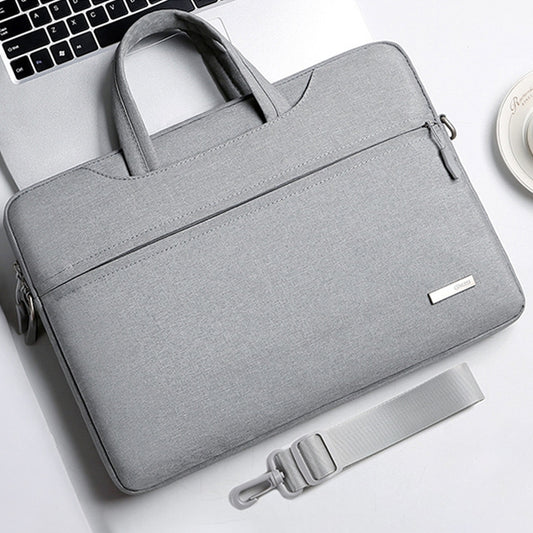 Handbag Laptop Bag Inner Bag with Shoulder Strap, Size:12 inch(Grey) - Other by buy2fix | Online Shopping UK | buy2fix