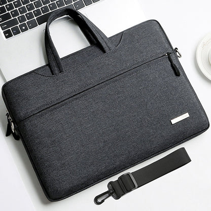 Handbag Laptop Bag Inner Bag with Shoulder Strap, Size:16.1 inch(Dark Grey) - Other by buy2fix | Online Shopping UK | buy2fix