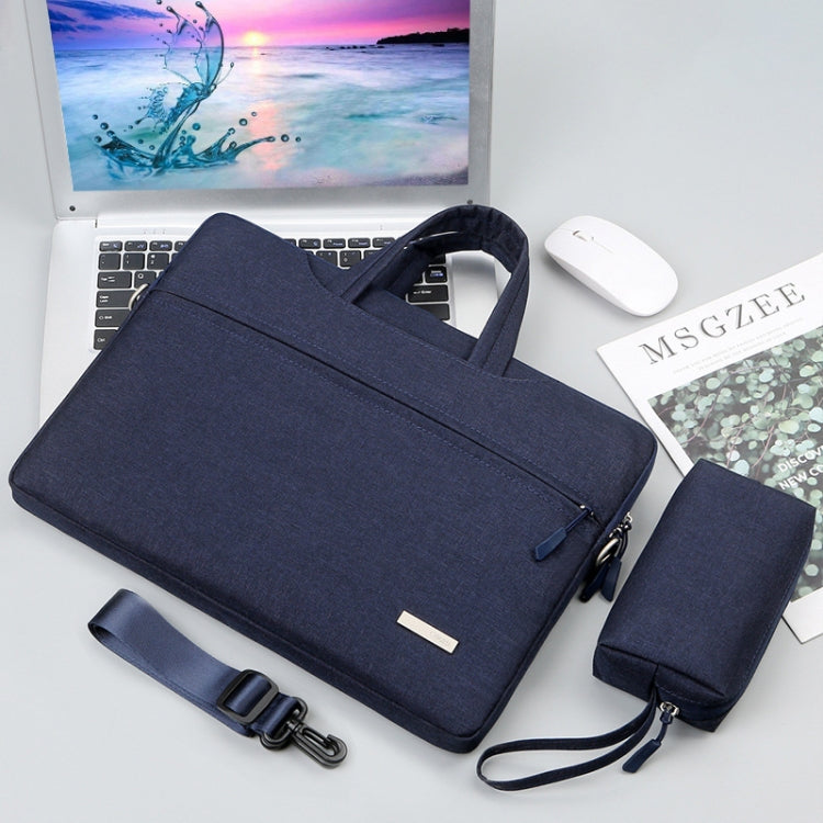 Handbag Laptop Bag Inner Bag with Shoulder Strap/Power Bag, Size:12 inch(Dark Blue) - Other by buy2fix | Online Shopping UK | buy2fix