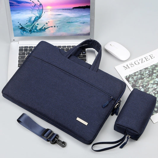 Handbag Laptop Bag Inner Bag with Shoulder Strap/Power Bag, Size:14 inch(Dark Blue) - Other by buy2fix | Online Shopping UK | buy2fix