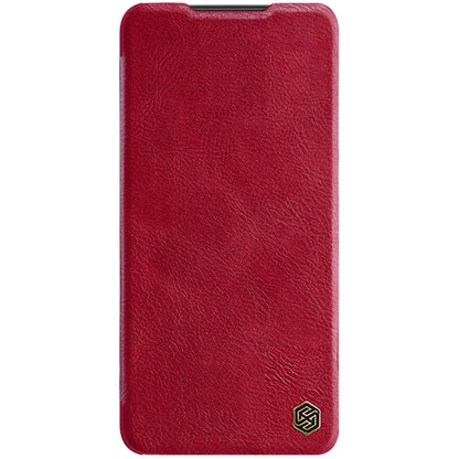 For Xiaomi Redmi Note 11T Pro/11T Pro+ 5G/Poco X4 GT 5G NILLKIN QIN Series Crazy Horse Texture Leather Phone Case(Red) - Xiaomi Cases by NILLKIN | Online Shopping UK | buy2fix