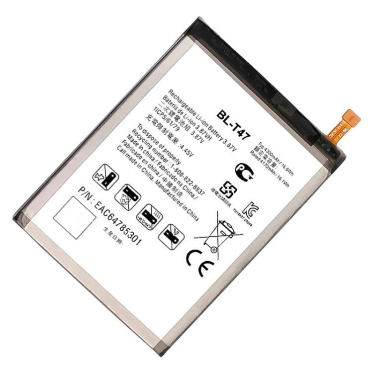 BL-T47 4300mAh For LG Velvet 5G Li-Polymer Battery Replacement - For LG by buy2fix | Online Shopping UK | buy2fix