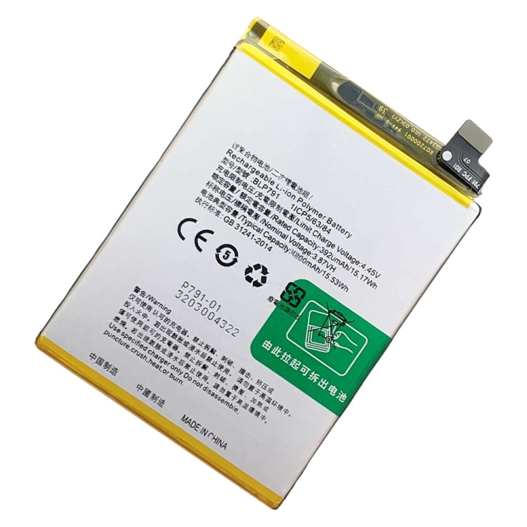 BLP791 For OPPO Reno4 4G Li-Polymer Battery Replacement - For OPPO by buy2fix | Online Shopping UK | buy2fix