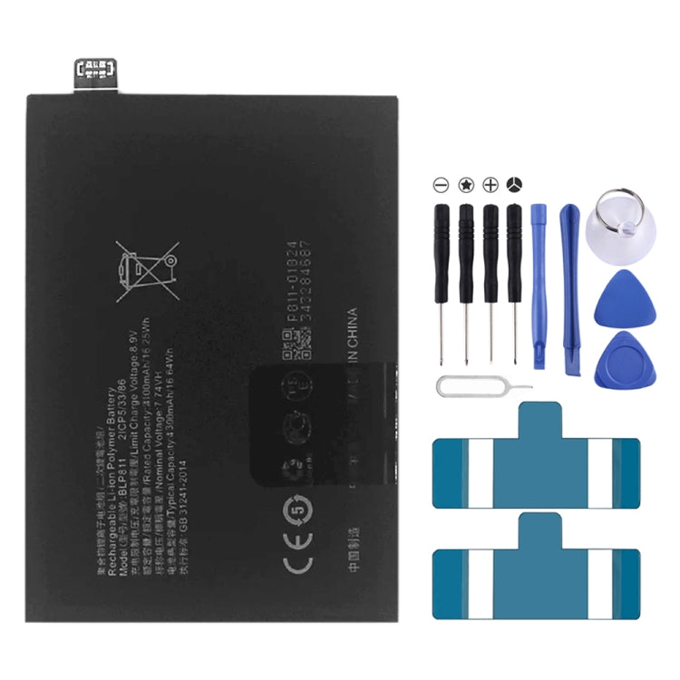 BLP811 4300 mAh Li-Polymer Battery Replacement For OPPO Reno4 SE / Reno5 5G / Reno5 K - For OPPO by buy2fix | Online Shopping UK | buy2fix