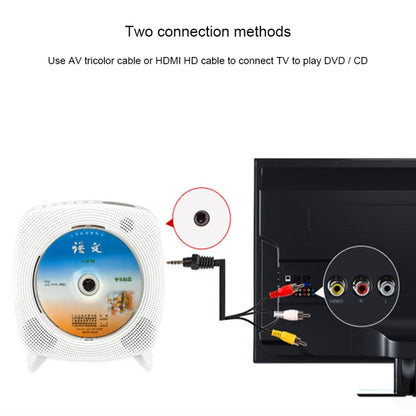 Kecag KC-609 Wall Mounted Home DVD Player Bluetooth CD Player, Specification:CD Version +Not Connected to TV + Charging Version(White) - Consumer Electronics by Kecag | Online Shopping UK | buy2fix