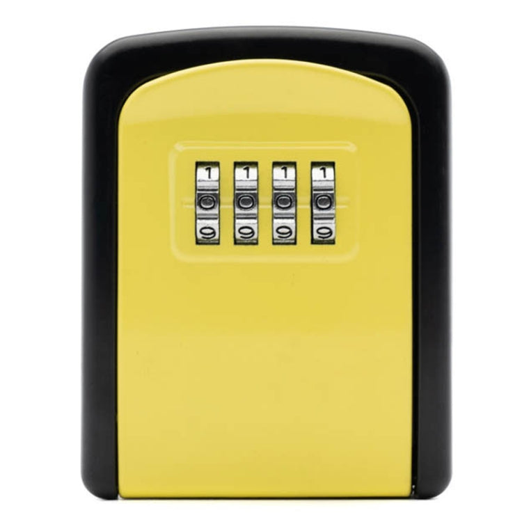 G9 4-digit Password Aluminum Alloy Key Storage Box(Yellow) - Security by buy2fix | Online Shopping UK | buy2fix