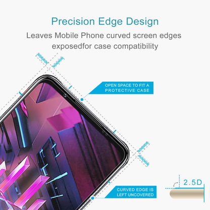 For ZTE Nubia Red Magic 7S 50 PCS 0.26mm 9H 2.5D Tempered Glass Film - ZTE Tempered Glass by buy2fix | Online Shopping UK | buy2fix