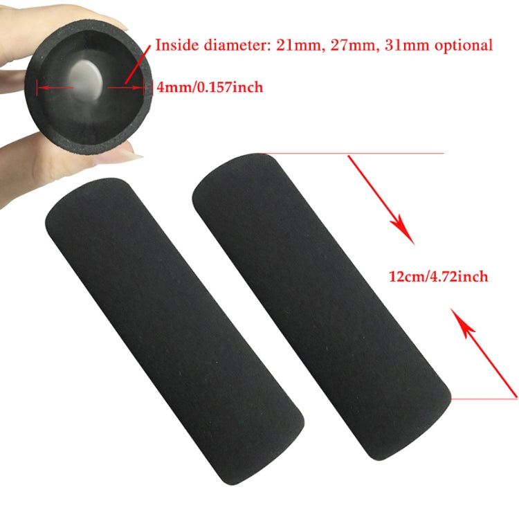 5 Sets Motorcycle Non-slip Sweat-absorbing Waterproof Sponge Handle Cover, Inside Diameter:27mm - In Car by buy2fix | Online Shopping UK | buy2fix