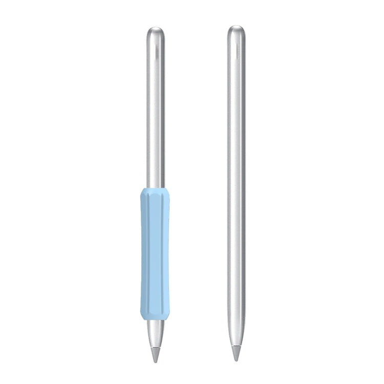 DUX DUCIS Stoyobe Stylus Silicone Cover Grip For Apple Pencil 1/2/Huawei M-Pencil(Light Blue) - Pencil Accessories by DUX DUCIS | Online Shopping UK | buy2fix