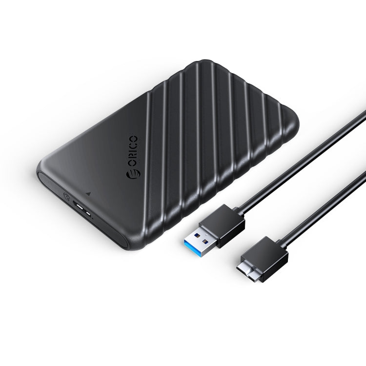 ORICO 25PW1-U3 Micro-B to USB 2.5 inch External Storage Hard Drive Case(Black) - HDD Enclosure by ORICO | Online Shopping UK | buy2fix