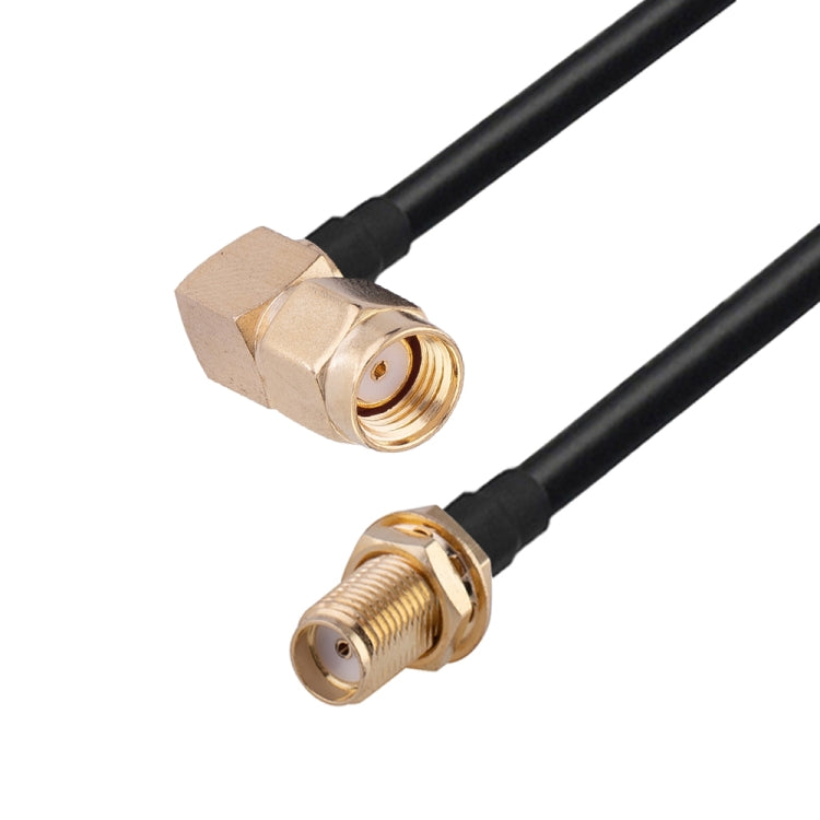 PR-SMA Male Elbow to SMA Female RG174 RF Coaxial Adapter Cable, Length: 30cm - Connectors by buy2fix | Online Shopping UK | buy2fix