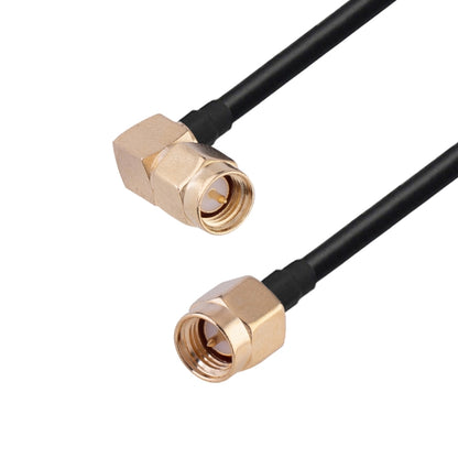 SMA Male Elbow to SMA Male RG174 RF Coaxial Adapter Cable, Length: 30cm - Connectors by buy2fix | Online Shopping UK | buy2fix