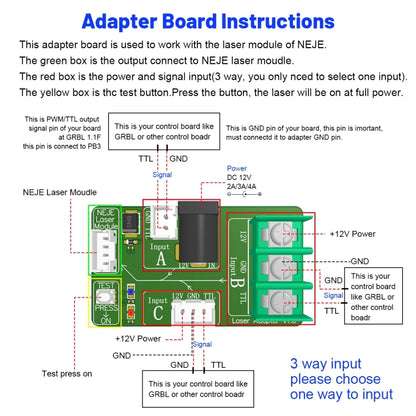 NEJE A40640 15W 450nm Laser Engraver Module Kits - Consumer Electronics by NEJE | Online Shopping UK | buy2fix