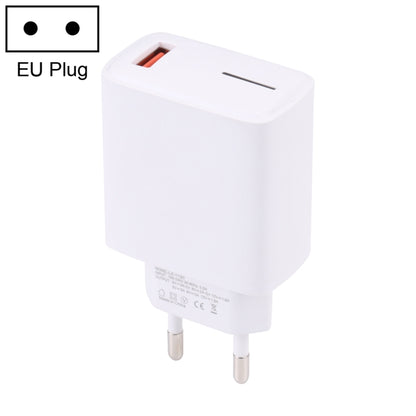 LZ-1130 QC 3.0 USB Charger, Plug Type:EU Plug(White) - Apple Accessories by buy2fix | Online Shopping UK | buy2fix