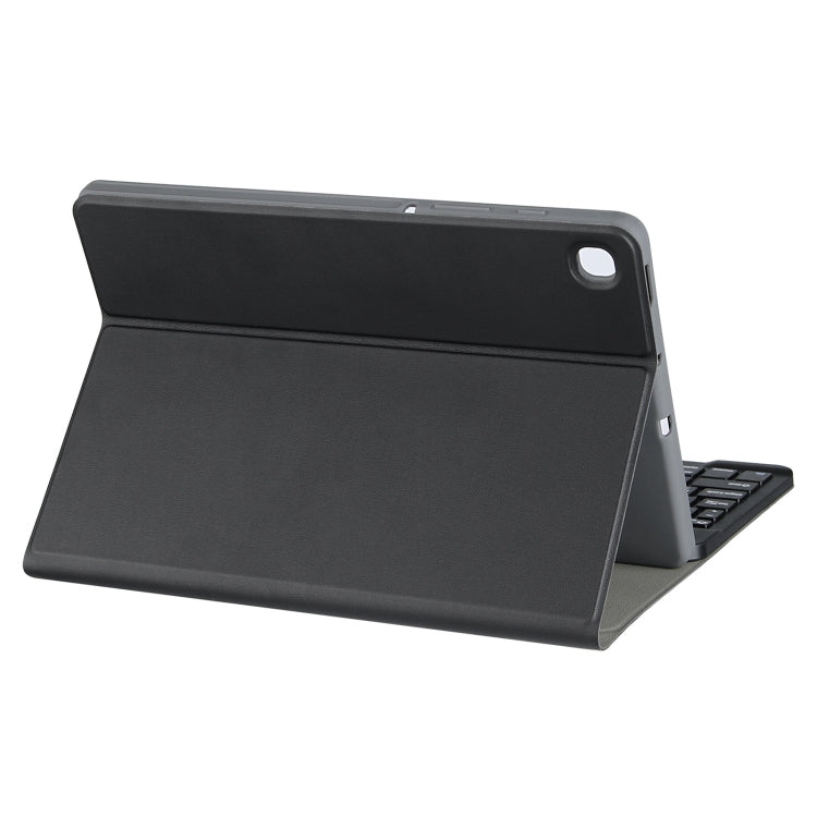 Square Cap Bluetooth Keyboard Leather Case with Pen Slot For Samsung Galaxy Tab S7(Black) - Samsung Keyboard by buy2fix | Online Shopping UK | buy2fix