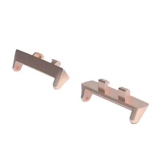 For OPPO Watch3 Pro 46mm 1 Pair 22mm Metal Watch Band Connector(Rose Gold) - Repair & Spare Parts by buy2fix | Online Shopping UK | buy2fix